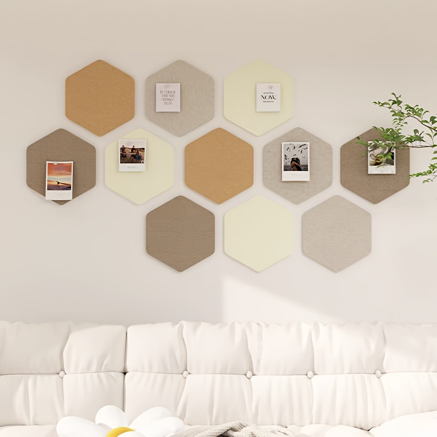 Office Furniture Online - 11 adet Keçe Tahta Keçe Duvar
