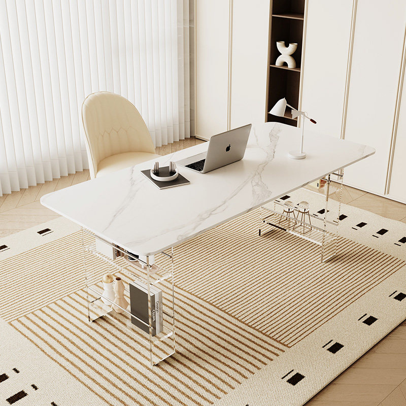 Office Furniture And Design - İskandinav Üst Düzey Sinterlenmiş Taş Masa