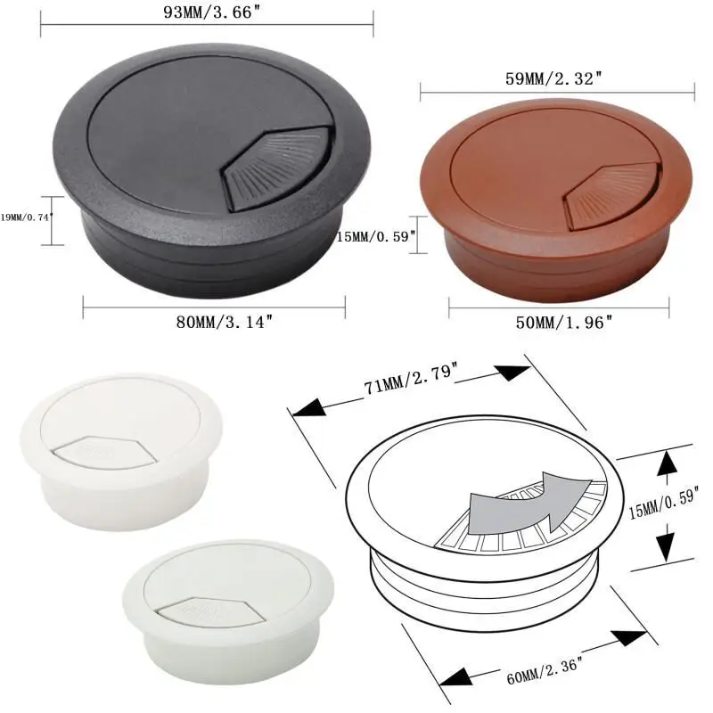 50/60/80MM Masa Kablosu Geçiş  - Office Furniture And Design incelemesi ve fiyatı