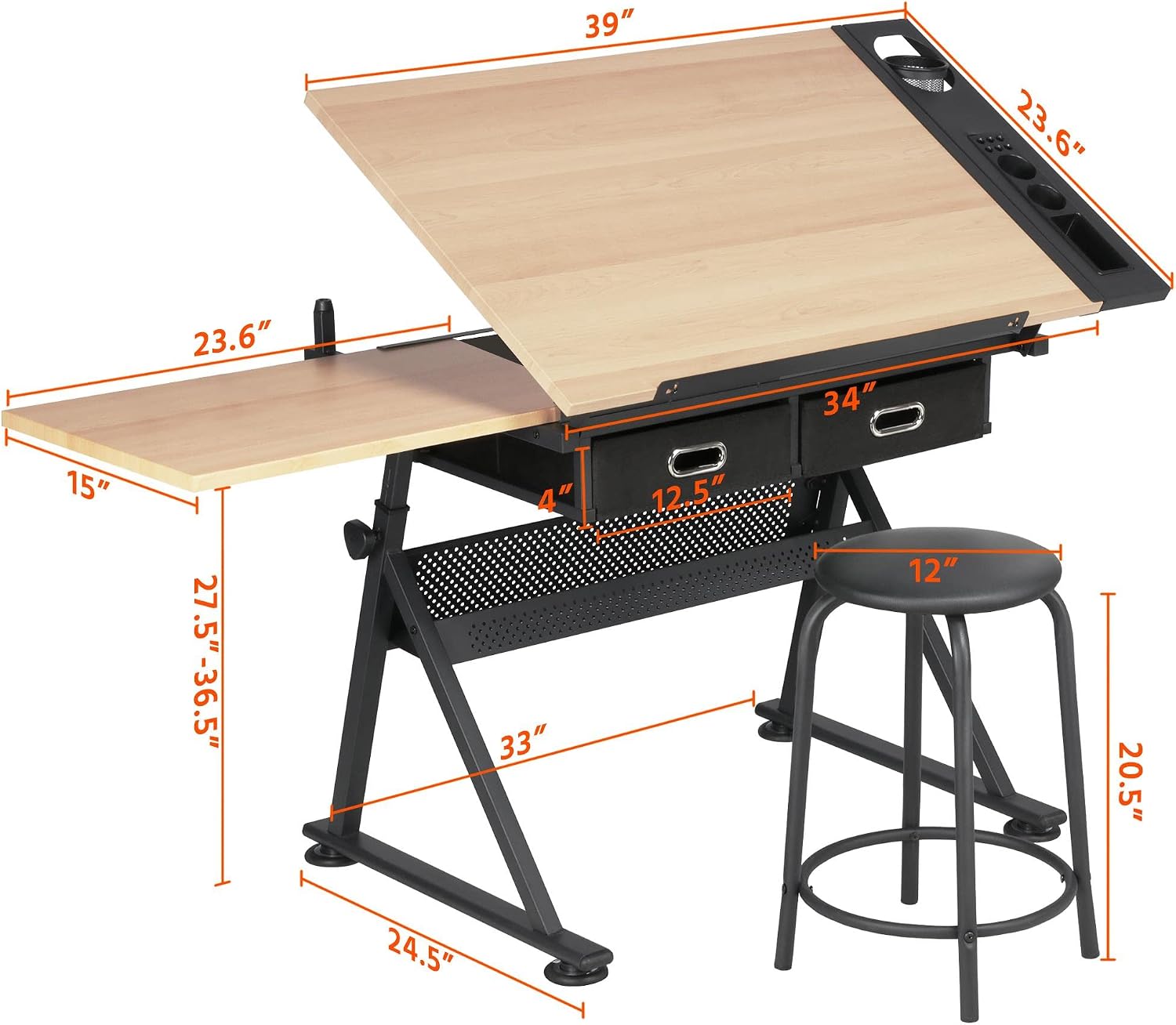 Ayarlanabilir Çizim Masası, Uy - Office Furniture Home incelemesi ve fiyatı
